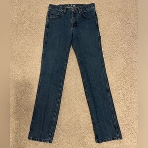 Wrangler Mens Premium Performance Advanced Comfort Cowboy Cut Slim Fit Jeans